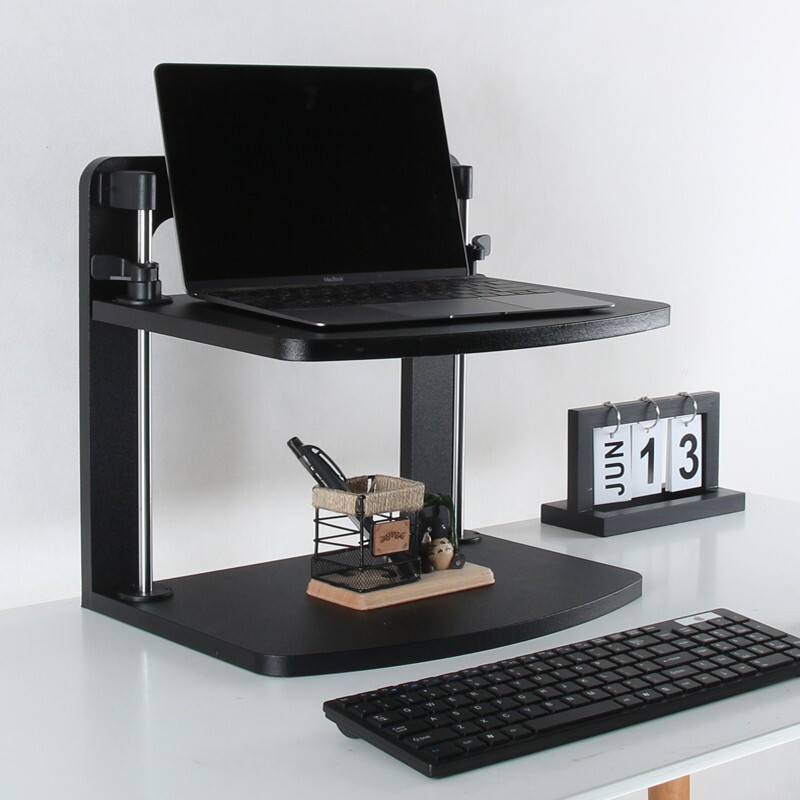 elevated computer monitor stand