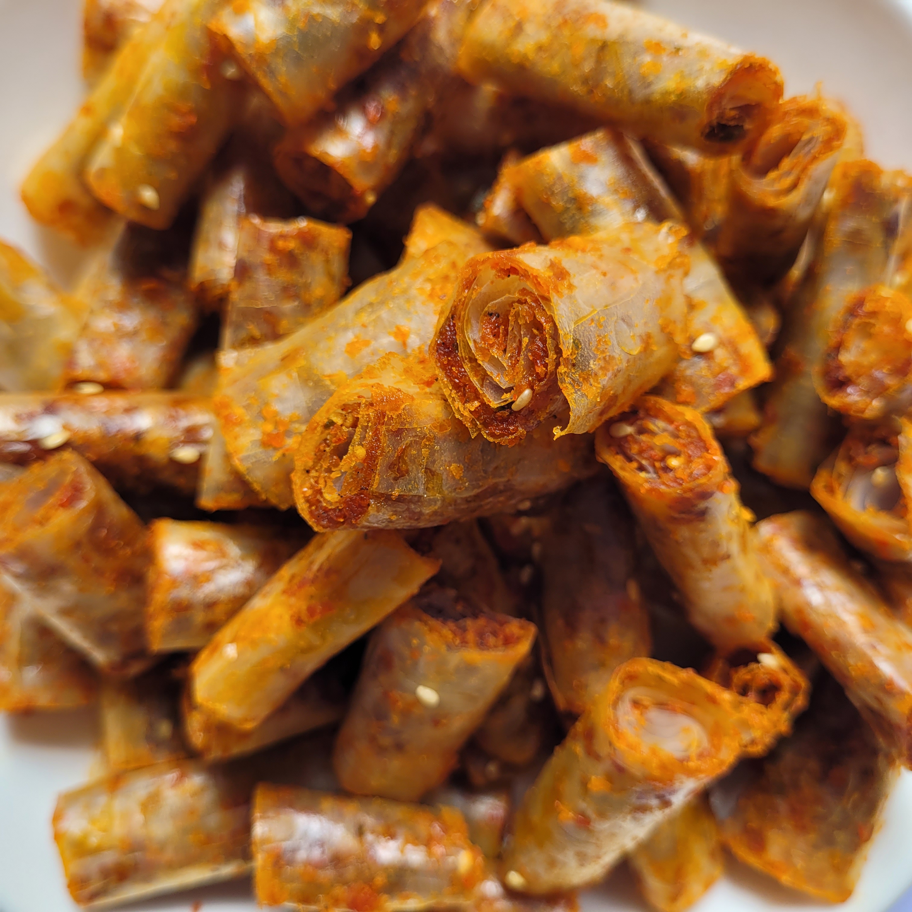 Túi 500gr bánh tráng cuộn phô mai sữa