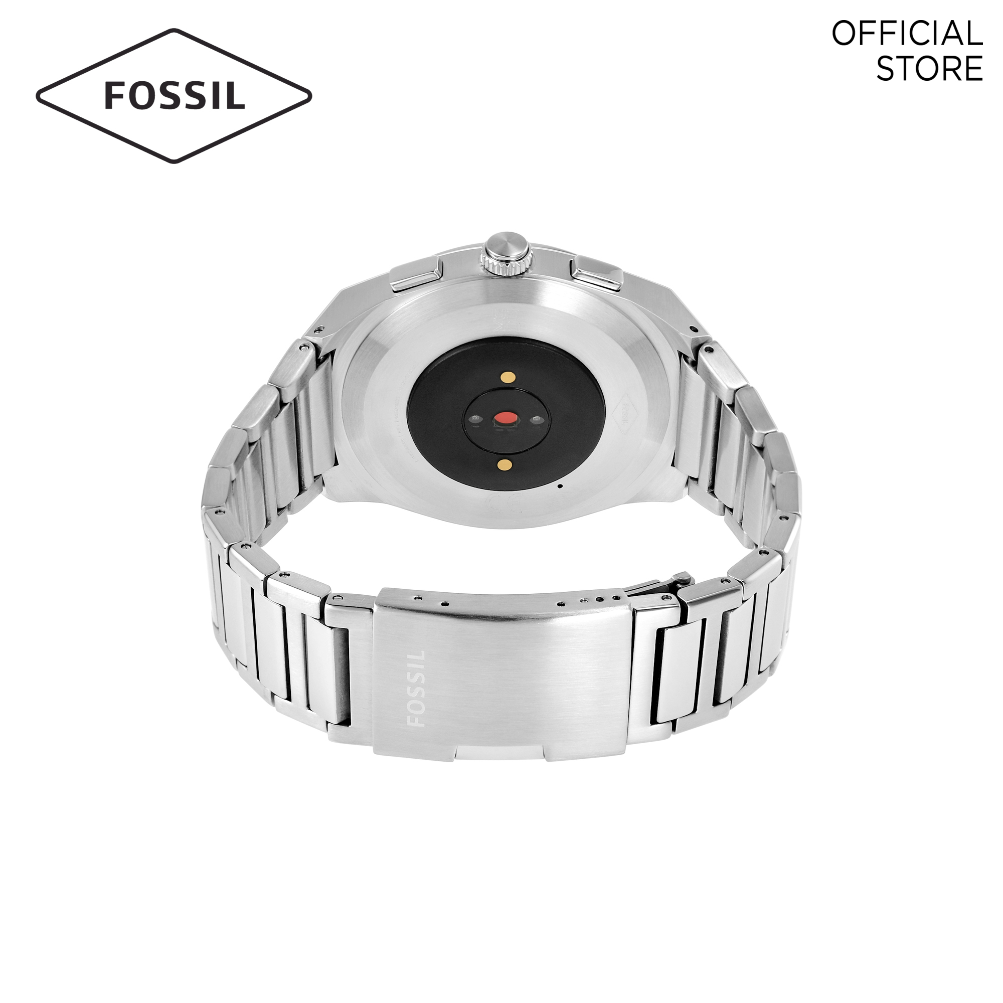 Fossil Everett Hybrid HR Silver 