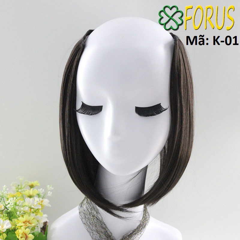 Tóc kẹp phồng 2 bên k02 ❤️freeship❤️ tóc giả kẹp phồng, kẹp tóc giả, kẹp phồng chân tóc sỉ 40k/1cặp