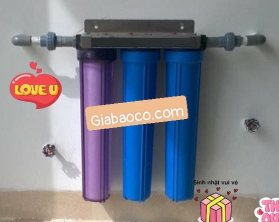 Bộ Lõi Lọc Nước Số 1,2,3 - 20 inch