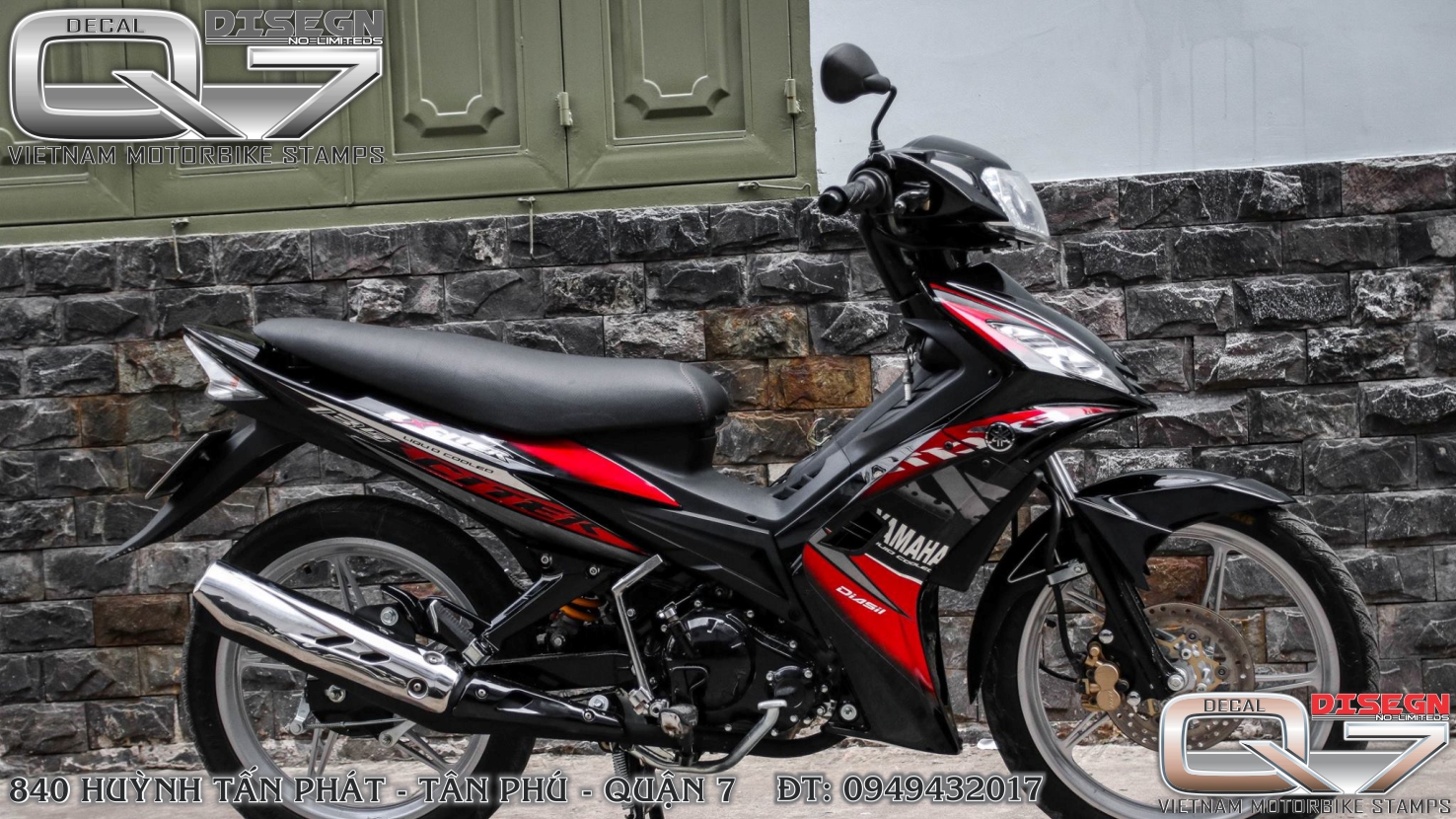 Tem rời exciter 2010 - đen