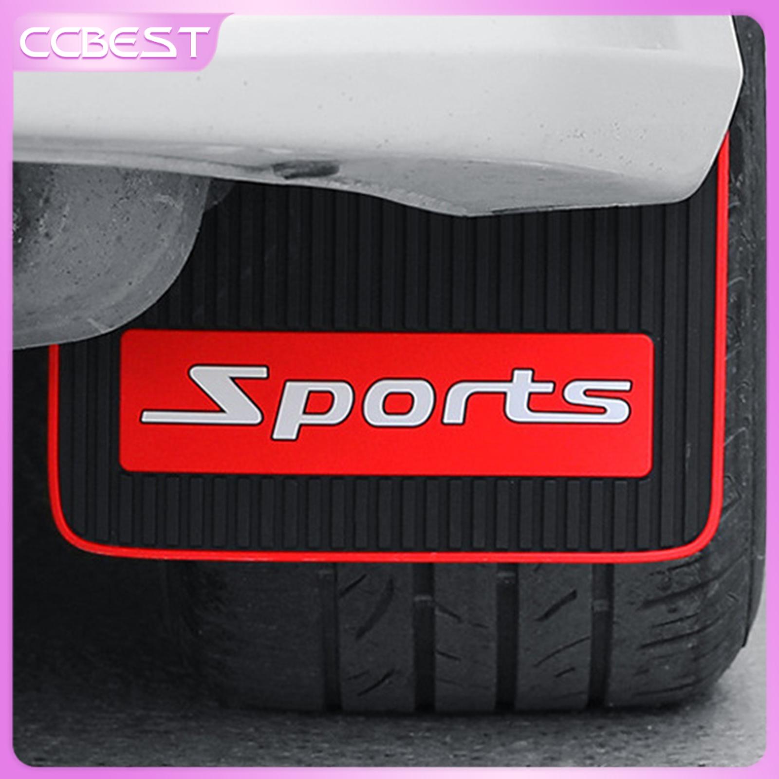 CCBEST Car Mud Flaps Mudflaps Mudguard Fender with Screws for Truck Car Pickup 2Pcs