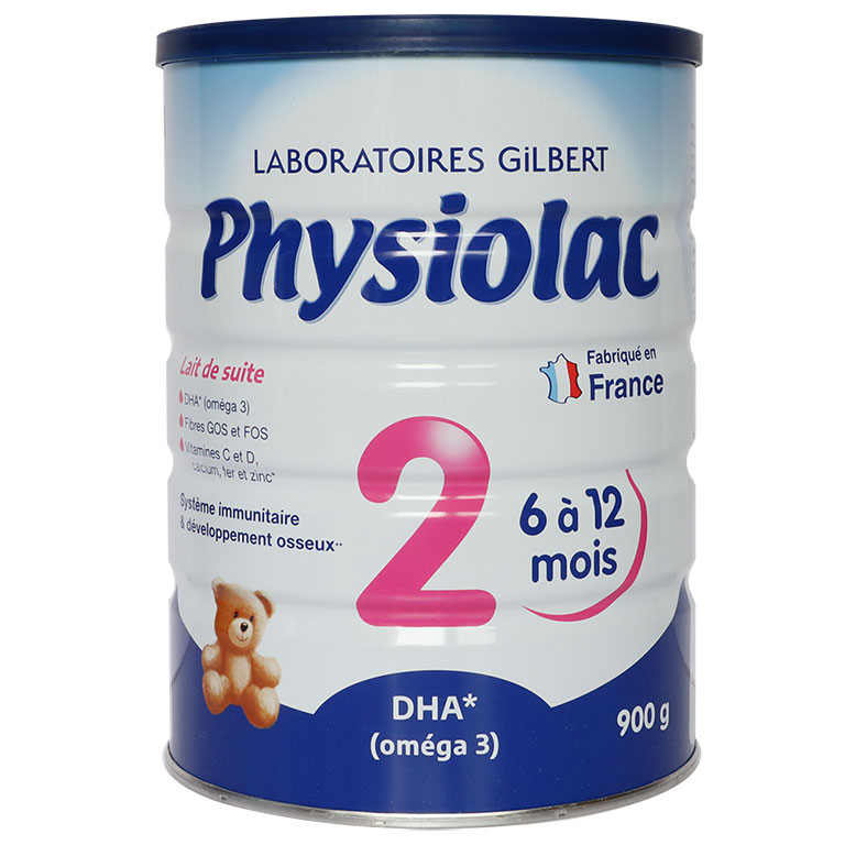 [Mẫu mới] Sữa Physiolac số 1,2,3 900g