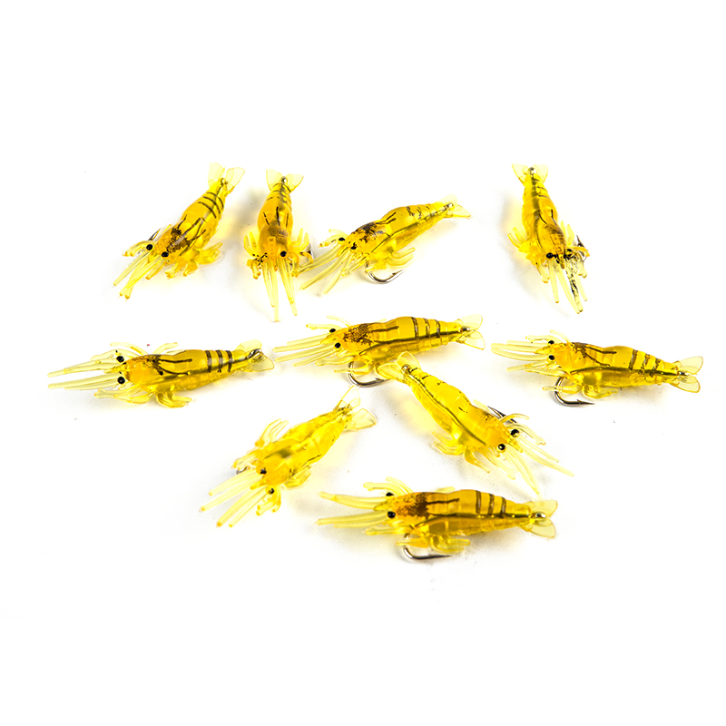 10Pcs%204cm%20Artificial%20Soft%20Shrimp%20Lure%20Worm%20For%20Fishing%20Bait%20Hook%20Crankbait%20Lures%20ZHIXING%20-%20Image%202