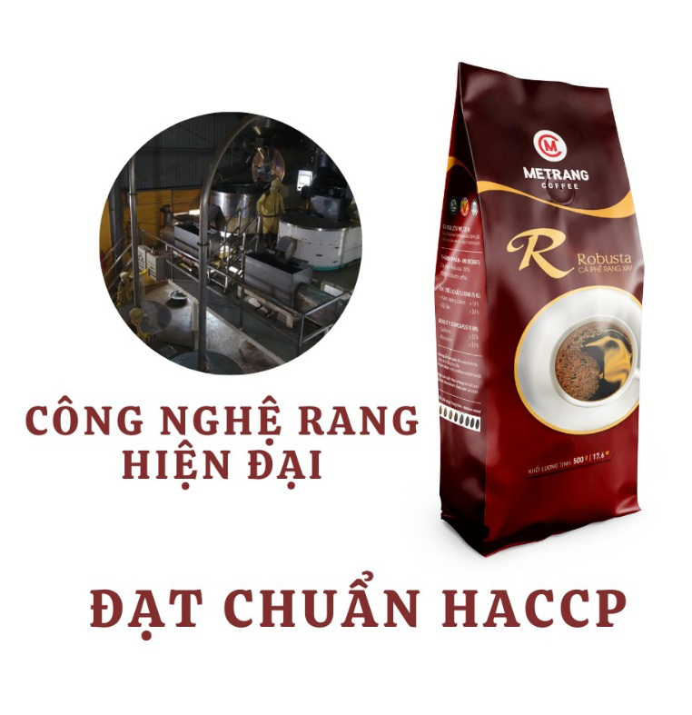 Cà Phê Mê Trang (100% Hạt Rosbust xay Sẵn)
