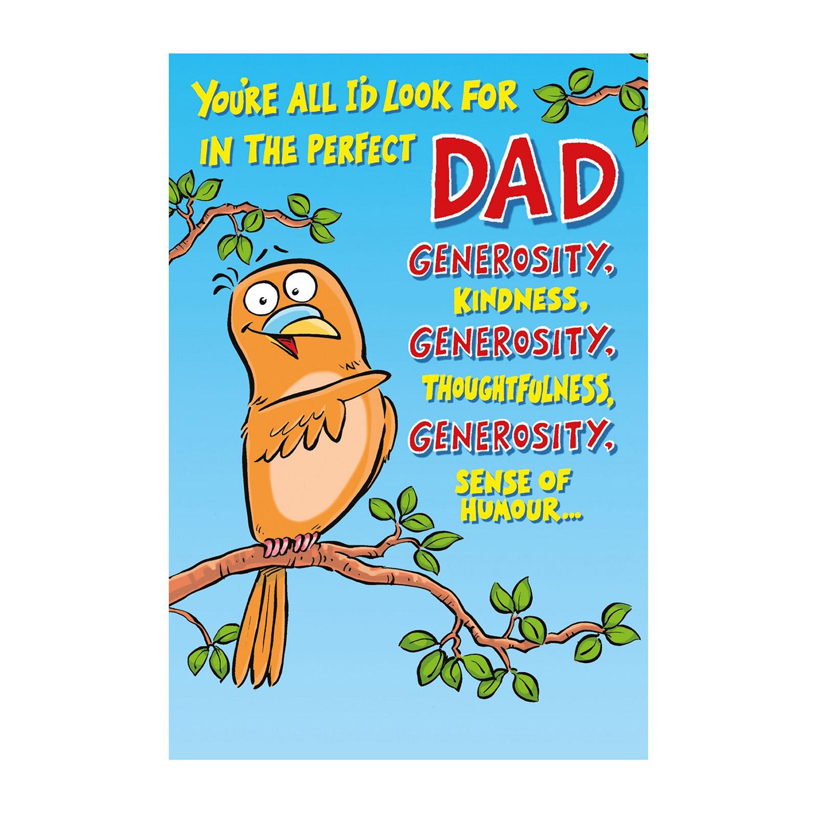 Nigel Quiney Father's Day Card - You're All I'd Look For In The Perfect ...