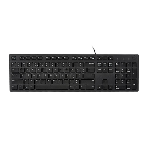 Bàn phím cổng USB DELL KB216 (Đen) Chính Hãng