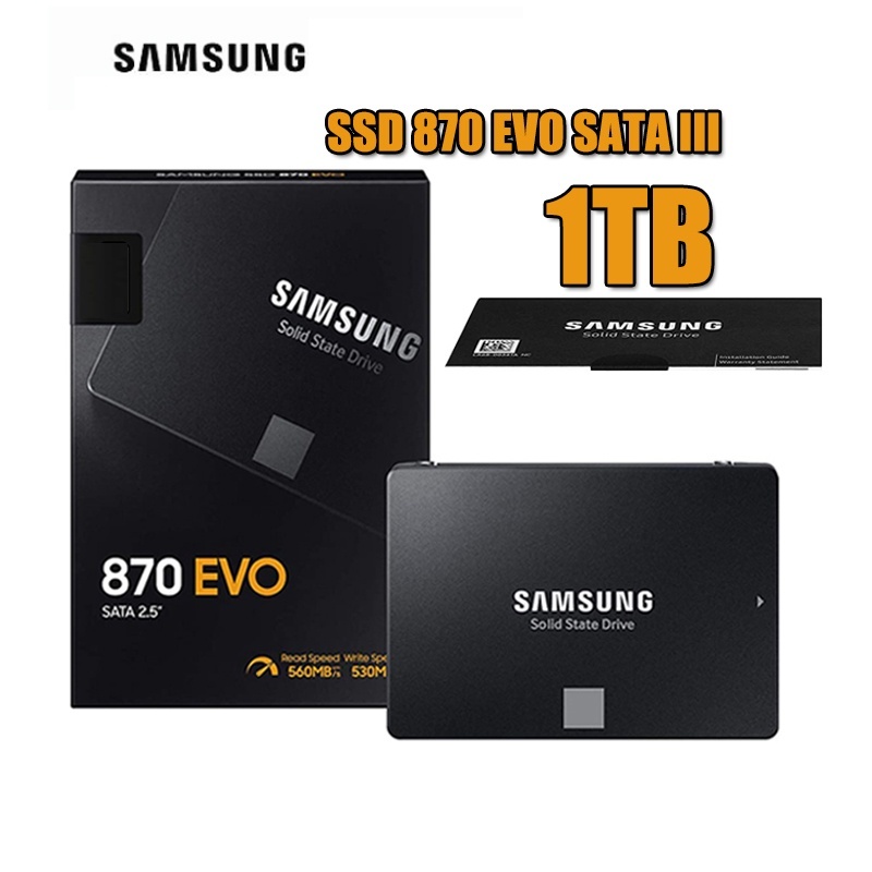 SAMSUNG SSD 860/870 EVO 250GB 500GB 1T Internal Solid State Disk Hard Drive SATA3 Desktop laptop
