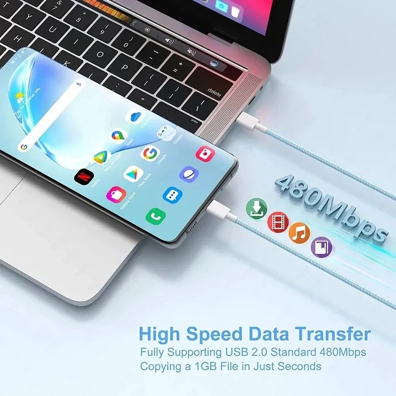 The New 2023 Data Cable Braided Pattern Fast Charging Cable For iPhone 15 Pro Max Samsung HUAWEI PD Data Cable type-c-type-c 60W Fast Charging Data Cable