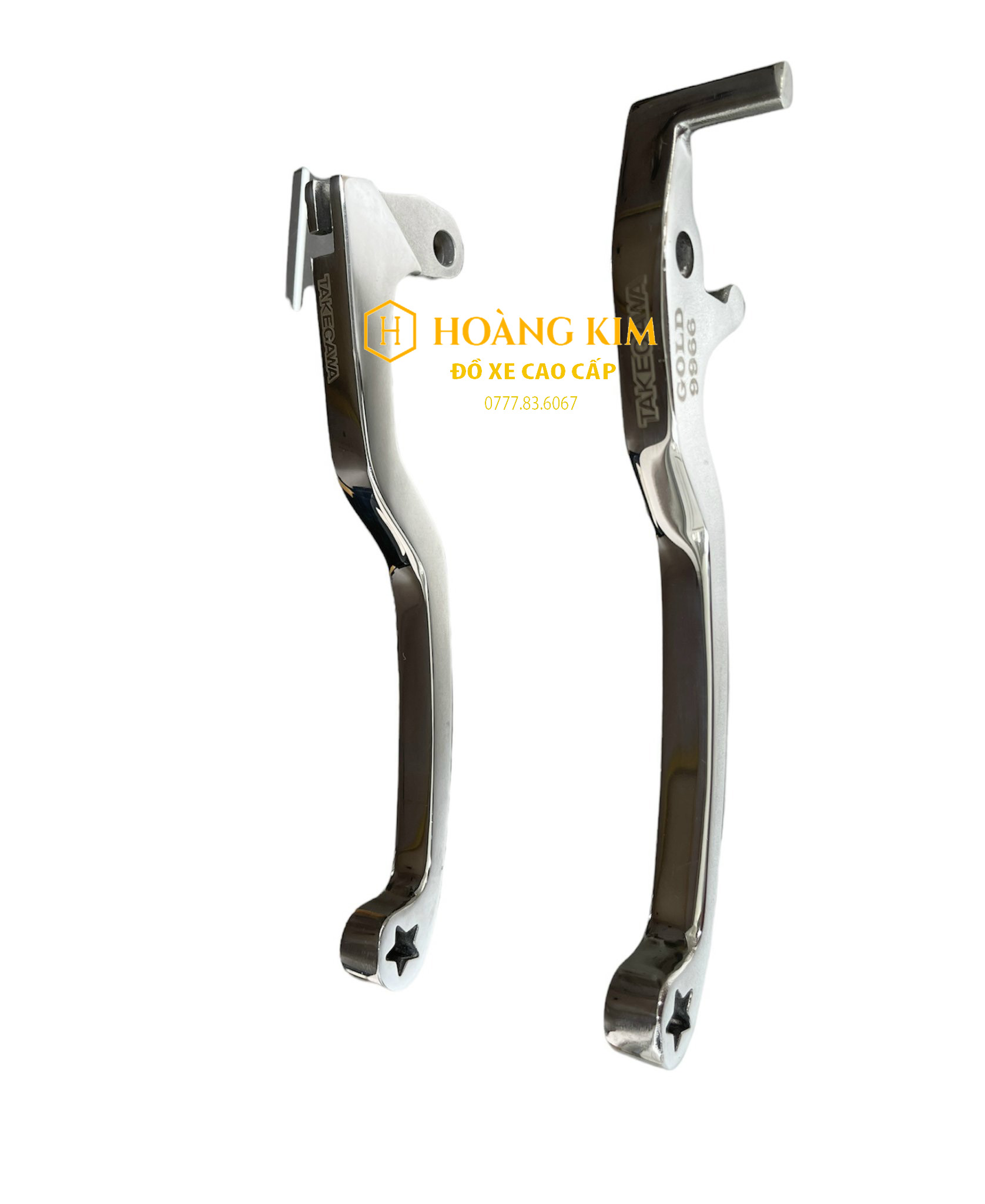 Cặp tay thắng inox 304 take gắn exciter 135,150 , 155, mx-king hàng xịn