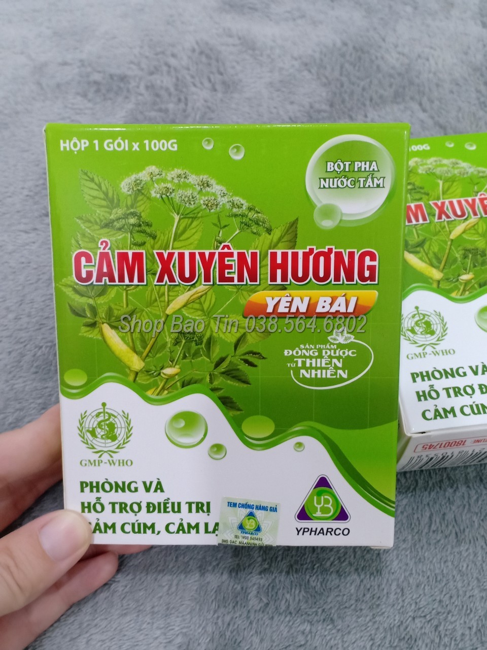 BỘT PHA NƯỚC TẮM CẢM XUYÊN HƯƠNG