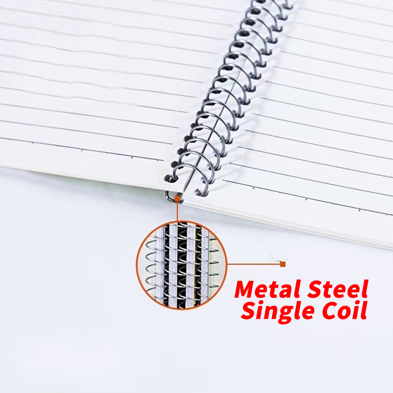 10pcs%20A4%2030Hole%20Loose-Leaf%20%20Ring%20Single%20Coil%20Calendar%20Spring%20Spiral%20Wire%20Snake%20Book%20School%20Supplies%20-%20Image%203