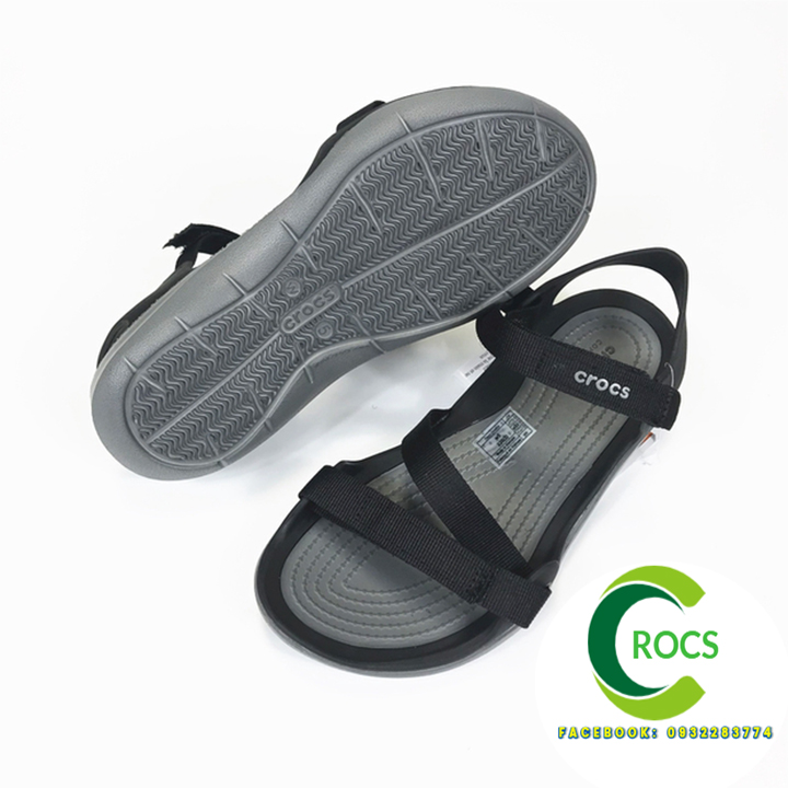 GIÀY SANDAL CHỐNG HÔI CHÂN -CROCS- WEBBING NỮ