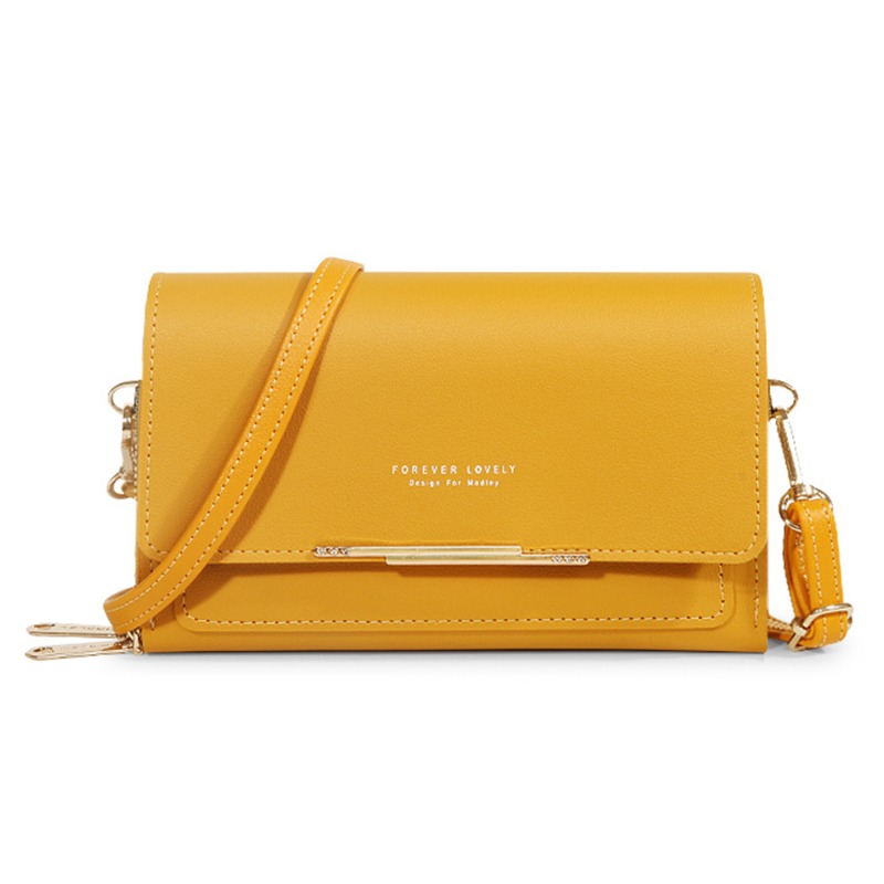 Polyester Women's Wallet Mobile Phone Bag Multifunctional Crossbody Small Square Bag Shoulder Bag