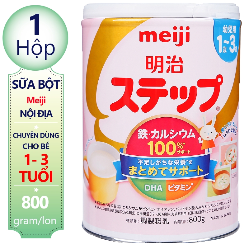 Sữa Meiji số 9 nội địa Nhật 800G (cho trẻ từ 1-3 tuổi)