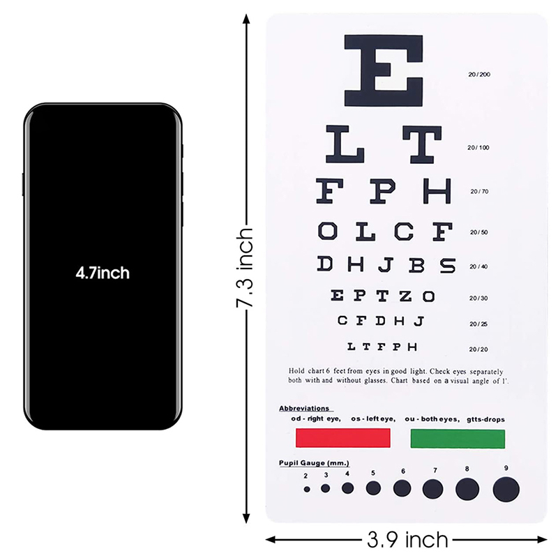 Snellen Eye Wall Chart Wall Art Painting Print On Silk Canvas Poster Home Decor. 