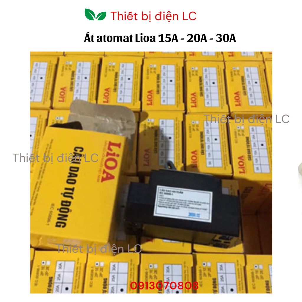 Át atomat Lioa 15A - 20A - 30A