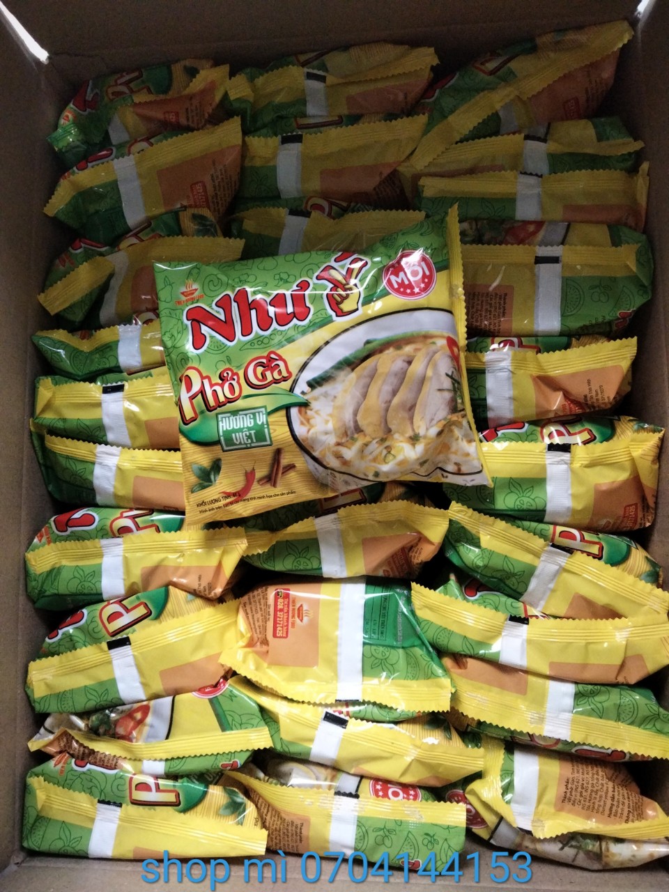 Thùng 30 gói Phở Gà Như Ý 65gr
