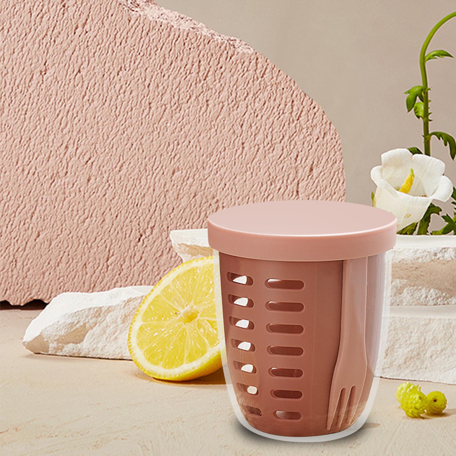 Oshhni salad cup với ngã ba với ngã ba 600ml ăn sáng ly cho bữa ăn sữa chua ăn sáng