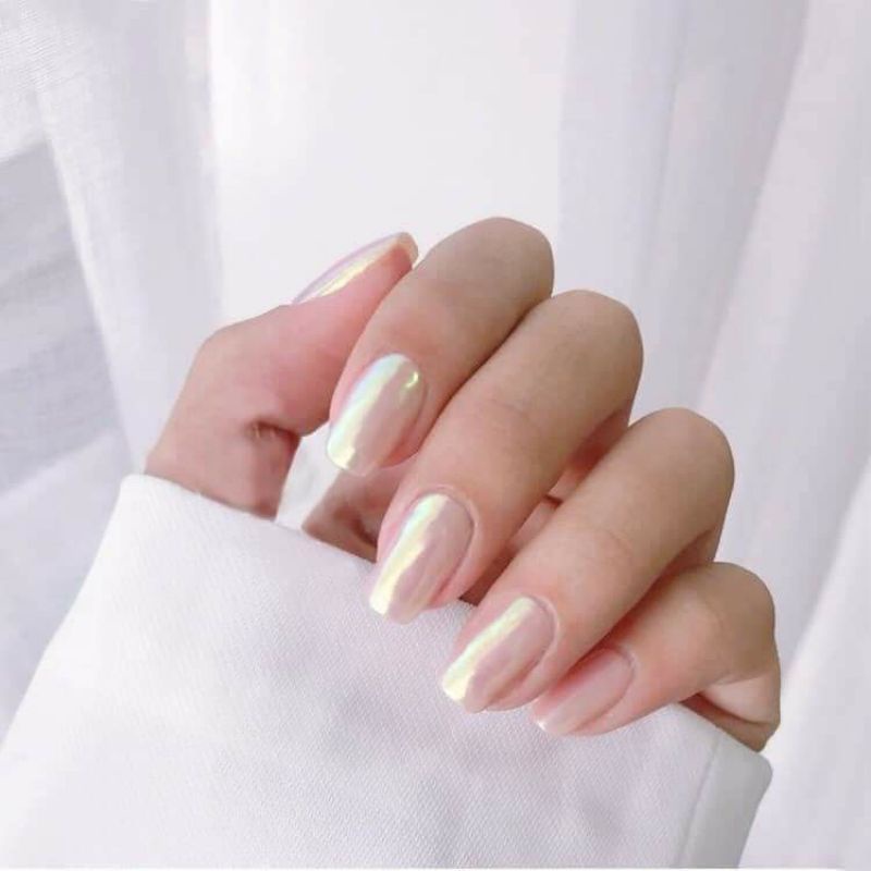 Tráng Gương ngọc trai trang trí móng nail - sinailmi