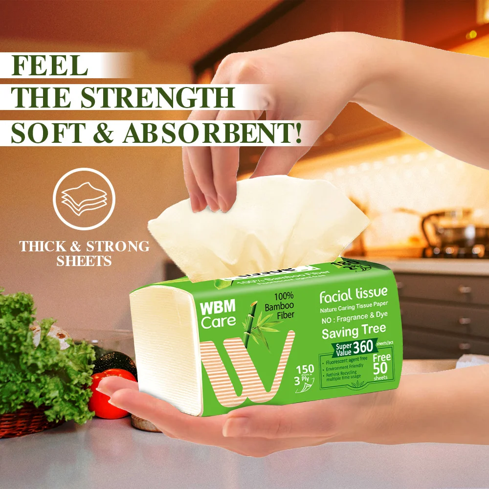 (Pack%20of%2048)%20WBM%20Care%20Bamboo%20Facial%20Tissue%20-%20150%20Sheets%20%7C%20Bamboo%20Tissue%20-%20Image%204