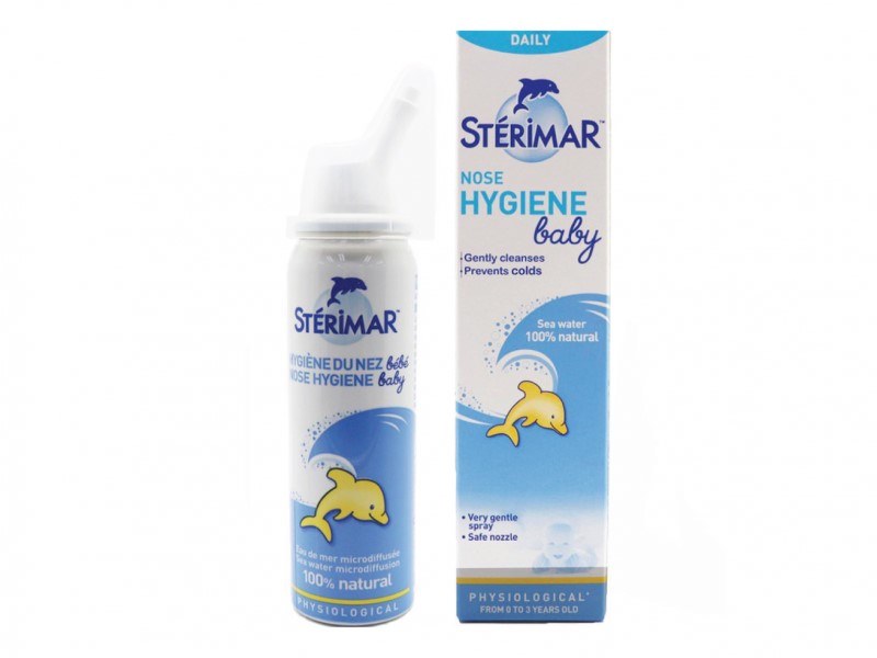 Xịt muối biển Sterimar Nose Hygiene Baby - chai 50ml