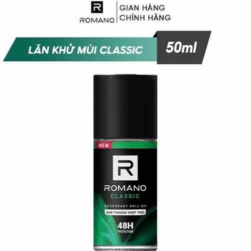 Lăn khử mùi Romano 50ml