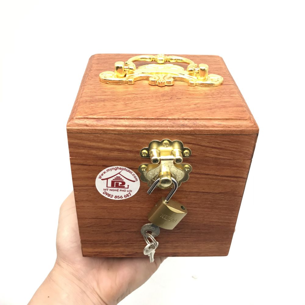 Hộp đựng dấu công ty đựng 2 dáu