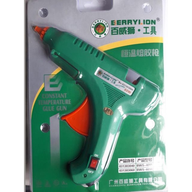 Súng bắn keo nến Berrylion 25W, 60w