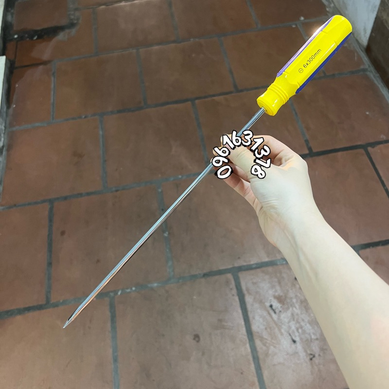 Tua vít sọc phi 6 dài 30cm (Century hàng chính hãng), tô vít 6x300mm