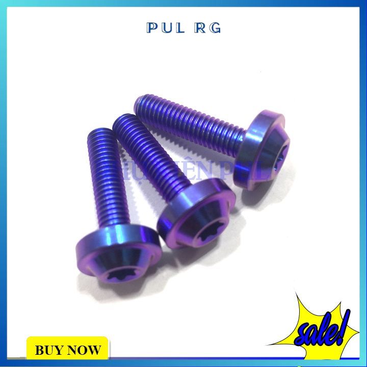 Ốc titan gr5 đầu dù 5li20 giá 1 con