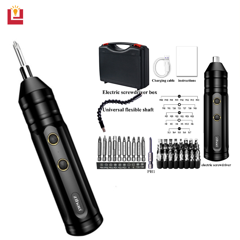 YONUO  Bộ tuốc nơ vít điện 4.2V pin tuốc nơ vít mini gấp USB tuốc nơ vít sạc lithium