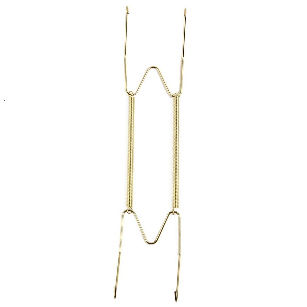 Plate Hanger W-Shaped Plate Invisible Spring Hanging Plate Hook Spring Holder