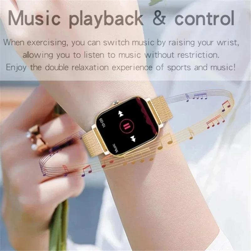 Zhitian Luxury 2024 Smart Watch For Men Women Gift 1.69' Full Touch Screen Sports Fitness Watches Bluetooth Calls Digital Smartwatch Wristwatch. 