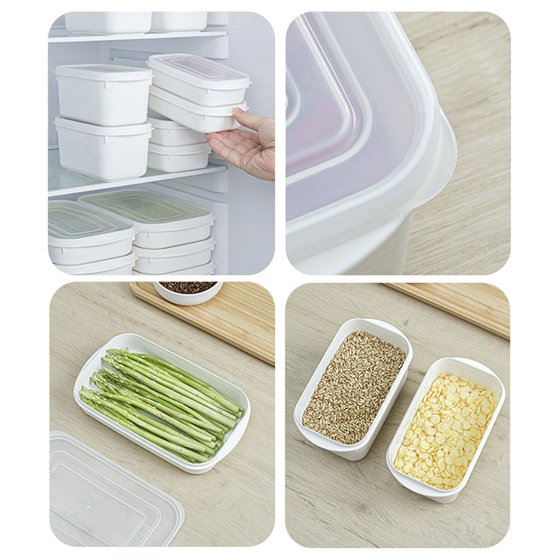 Kitchen%20Storage%20Refrigerator%20Food%20Storage%20White%20Containers%20Fresh%20Box%20Fruit%20Vegetable%20Preservation%20Prepare%20The%20Dishes%20Divided%20Box%20-%20Image%209