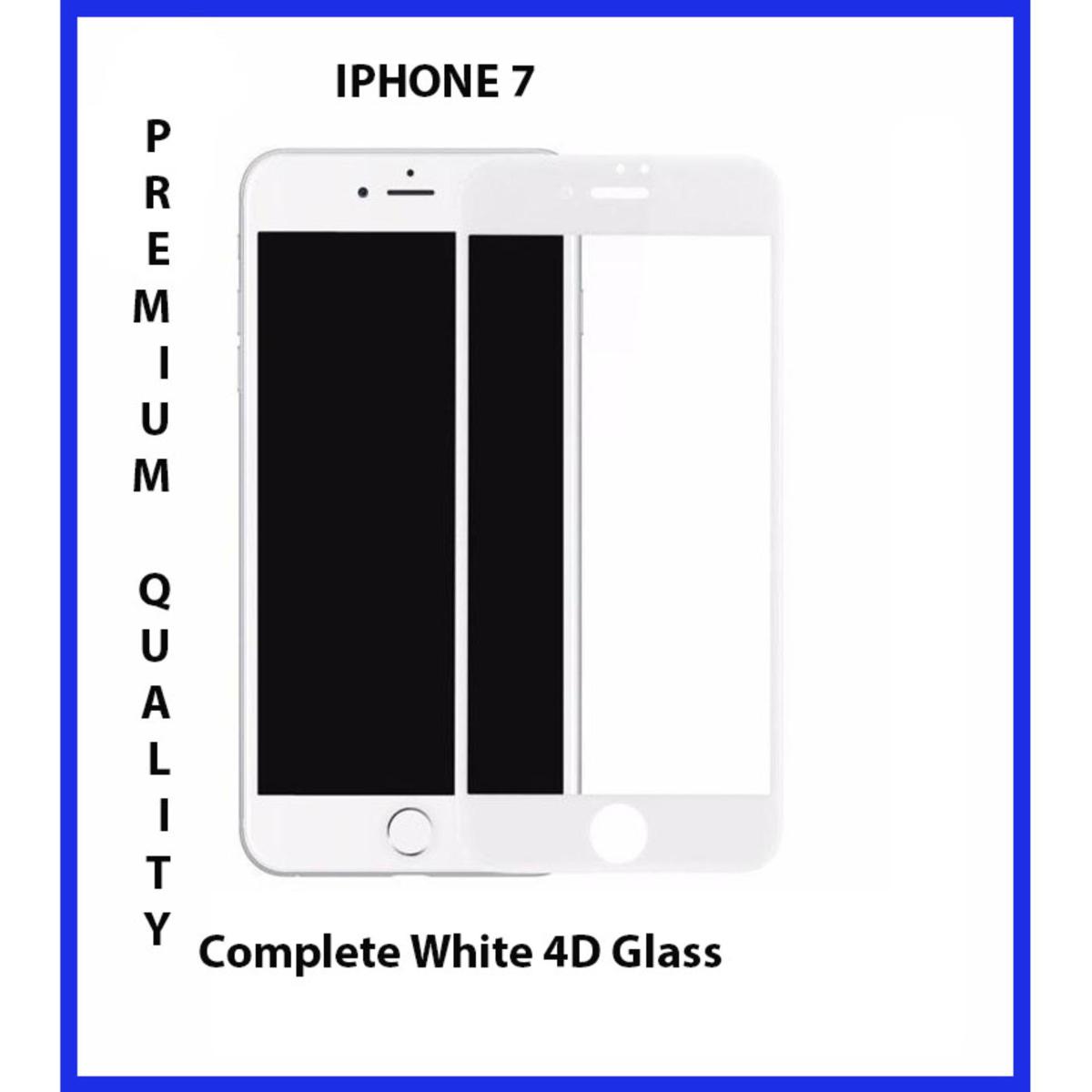 Apple Iphone 7 Full White 9D|5D|6D|10D|11D|21D Tempered Glass Screen Protector Full Glue Edge To Edge For Apple Iphone 7