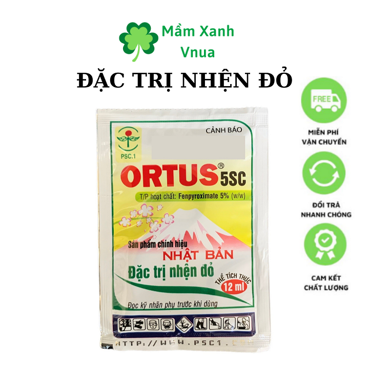 Đặc trị nhện đỏ trên hoa hồng và cây cảnh - ortus 5sc