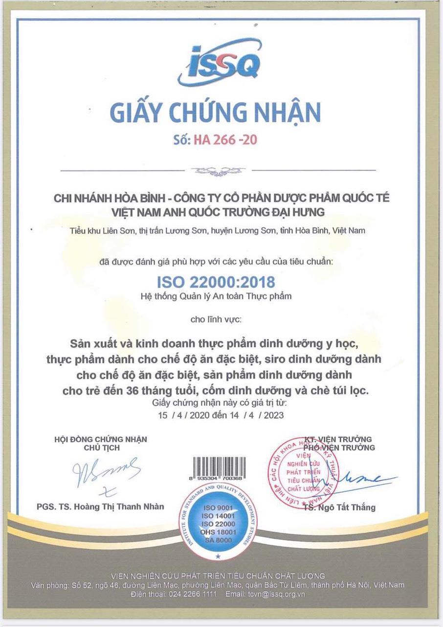 Siro Ho Thiên Vương Phế Vinapharma Group