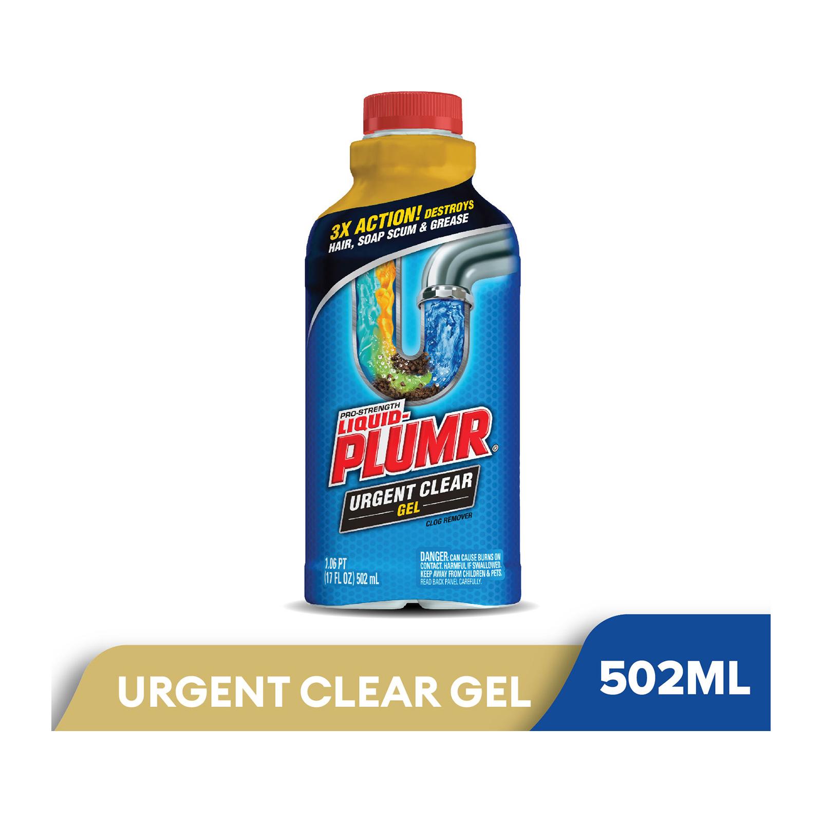 Clorox LiquidPlumr Sink And Drain Declogger Urgent Clear 502ML