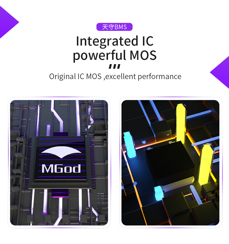17S BMS 60V 60A 50A 40A 30A 18650แบตเตอรี่3.7V Li-Ion Lithium แบตเตอรี่ ...
