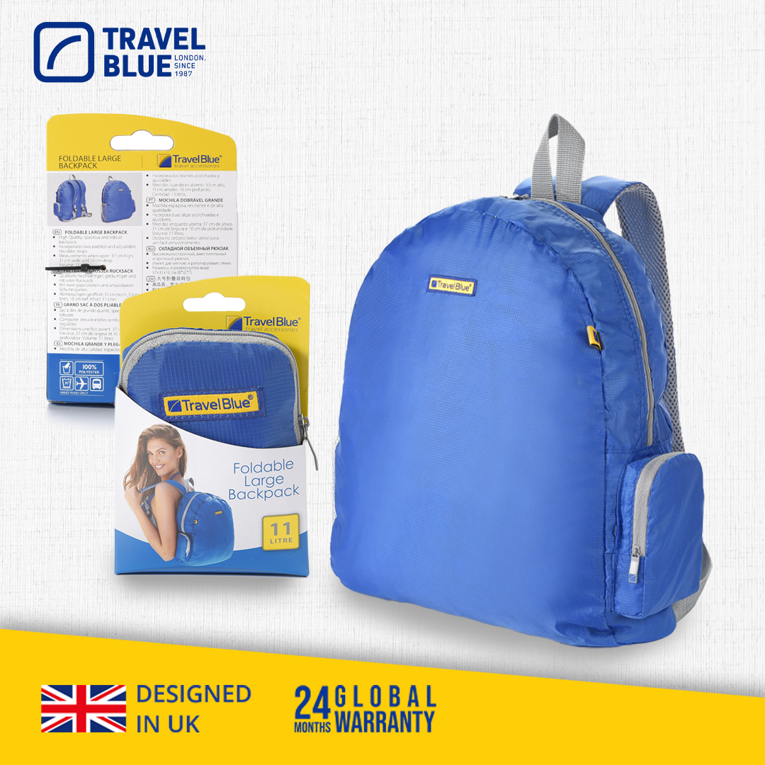 Travel Blue 068 Folding Large Backpack 11 Litre Lazada Singapore