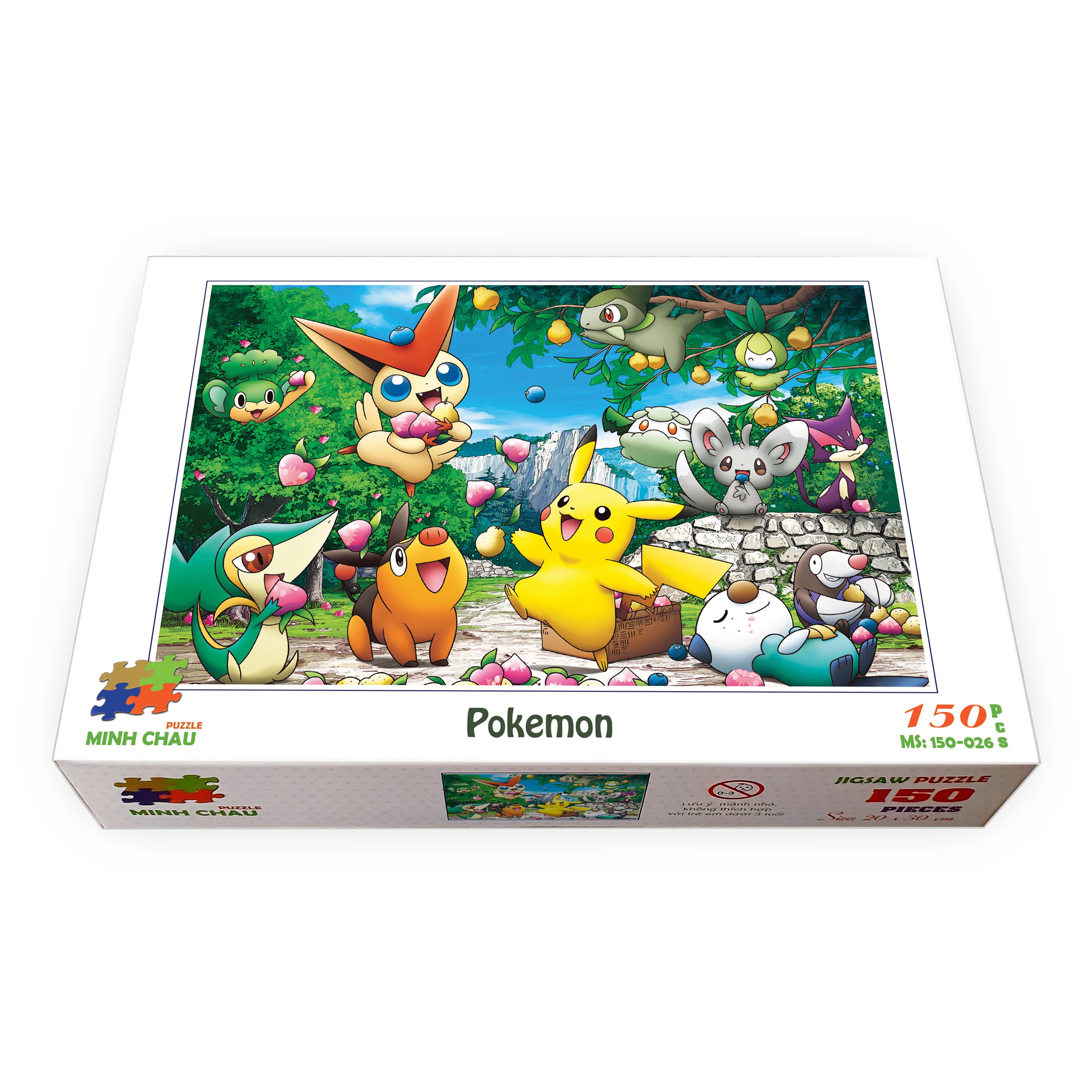 Bộ tranh xếp hình nàng pokemon - 150 mảnh