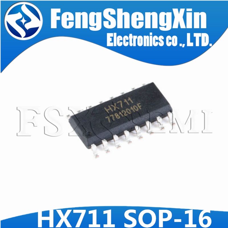 5pcs/lot hx711 sop-16 weighing sensor ic