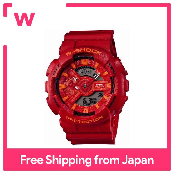[Casio] Wrist Watch G-SHOCK GA-110AC-4AJF Red | Lazada PH
