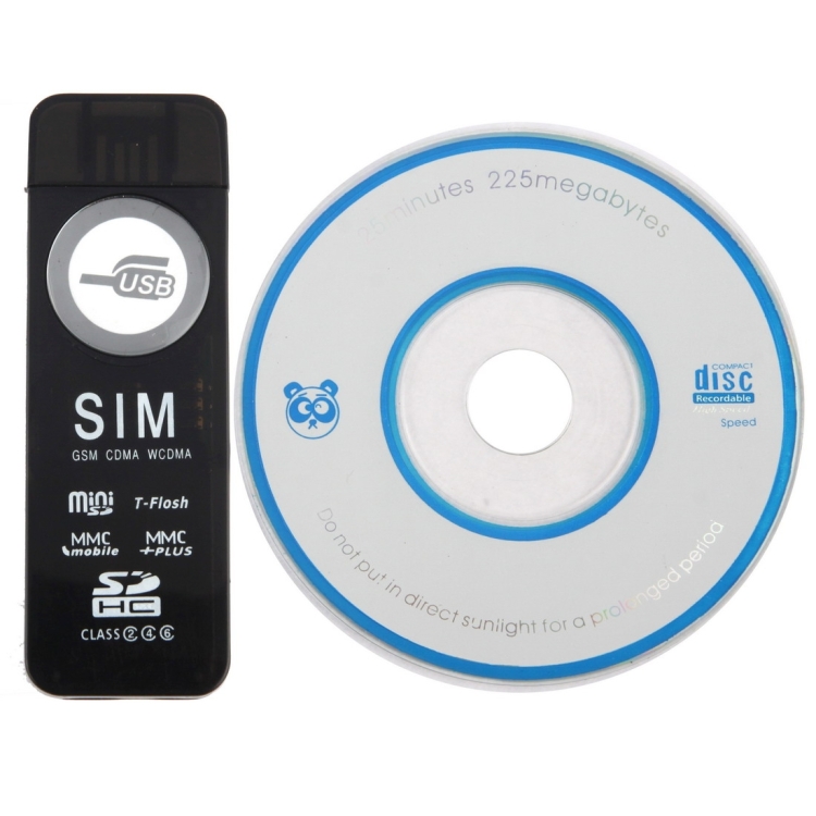 （iRepairParts） USB Universal Card Reader, Support SD / MMC /SIM / TF Card