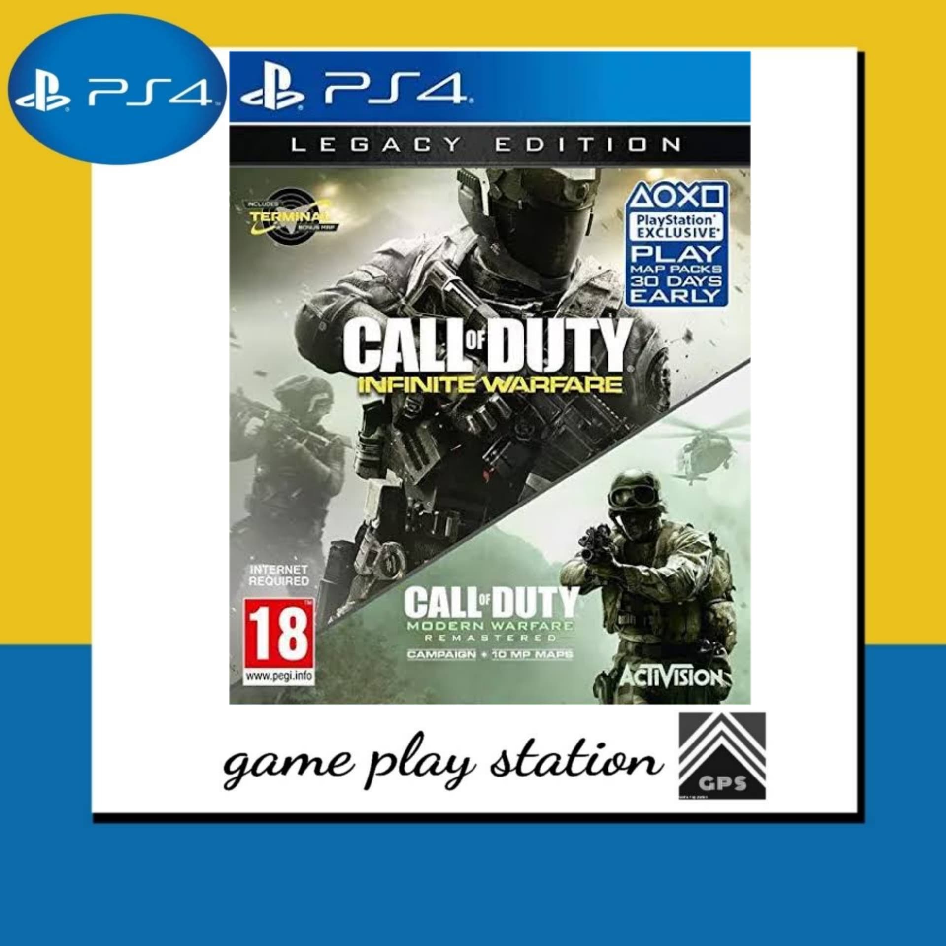 Sony Playstation 4 Call Of Duty Infinite Warfare PS4 CALL OF DUTY: INFINITE WARFARE แผ่นเกมส์ PS4™ By Classic Game
