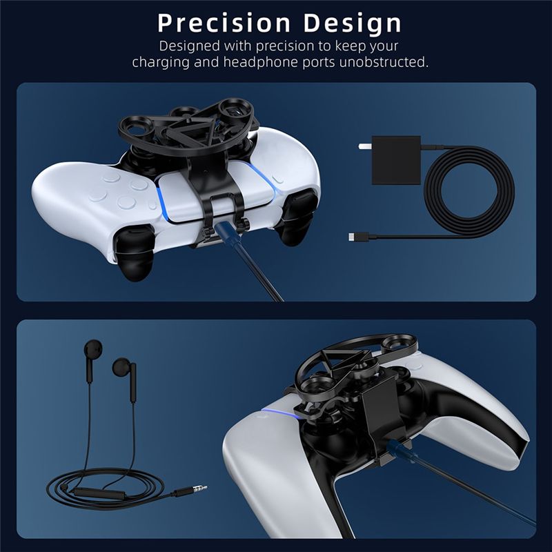 For PS5 Wireless for Racing Controller Mini Steering Wheel Directional ...