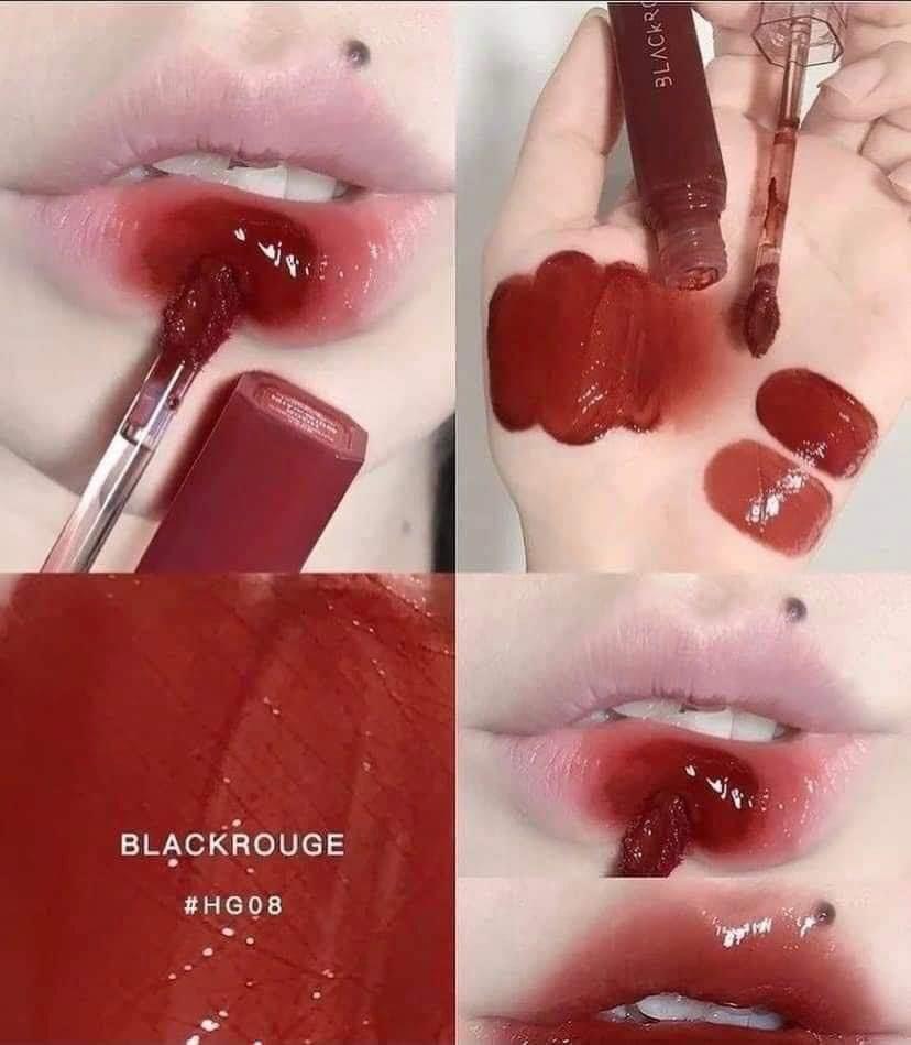 ( HG08 )Son Tint Bóng Black Rouge Half N Half Water Glow