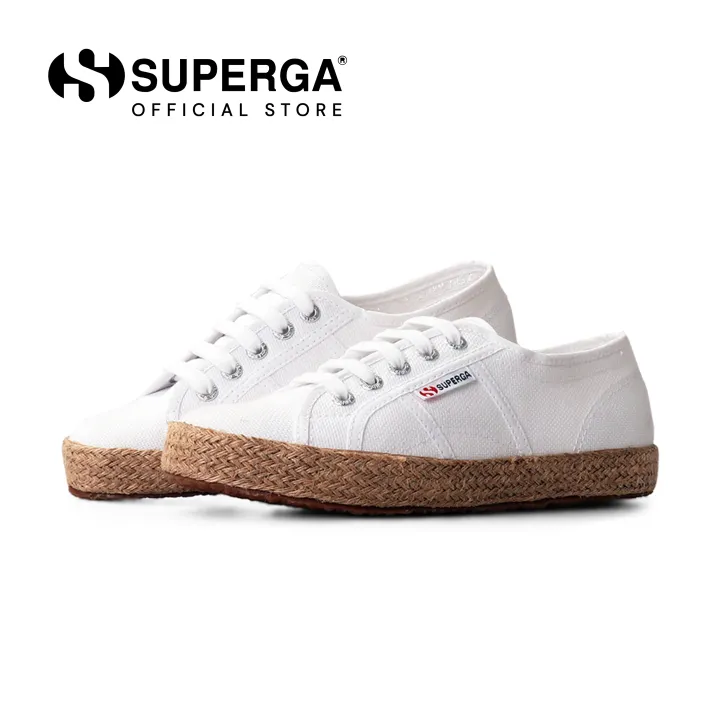 superga espadrille white
